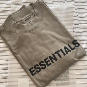 FEAR OF GOD Essentials Moss Longsleeve Tshirt